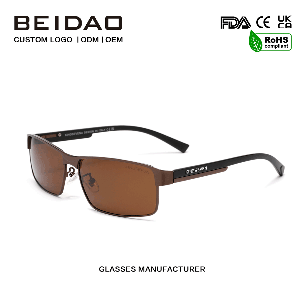 For unisex brune TAC Polarized Outdoor Sports Solbriller