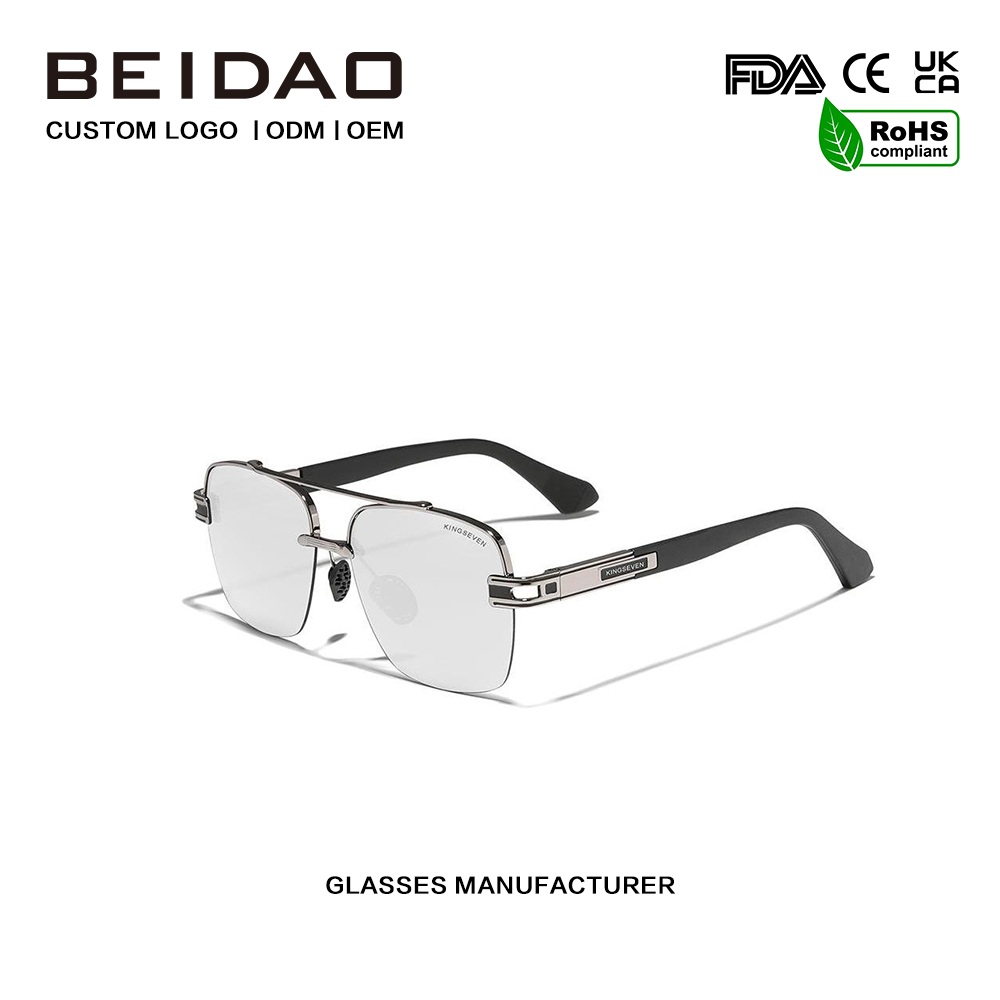 Nytt design fargerike retropolariserte solbriller