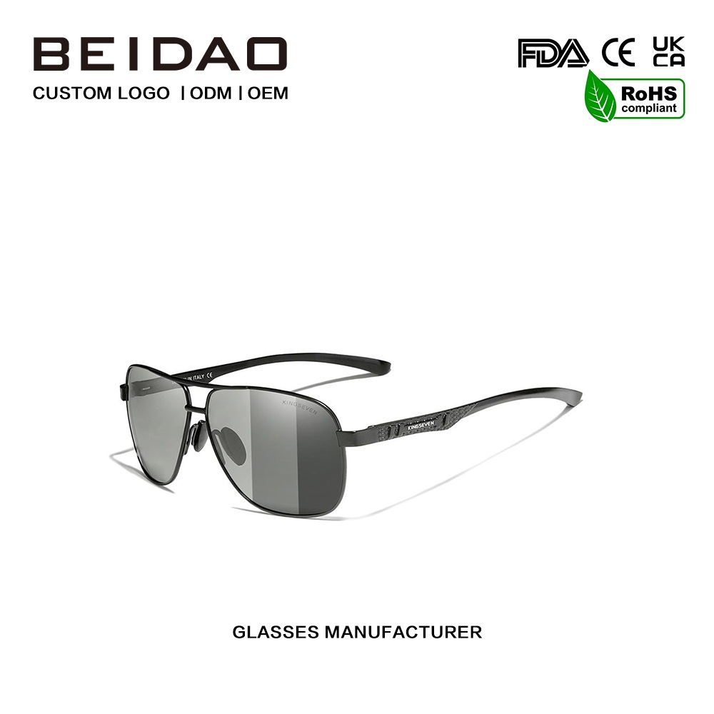 Fotokromatiske håndlagde polariserte solbriller